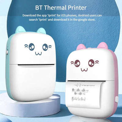 Bluetooth-Compatible Mini Printer