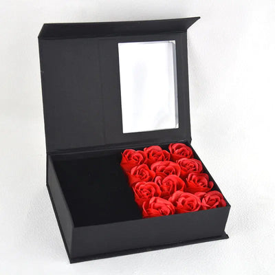 Rose Gift Box Soap Artificial Flower